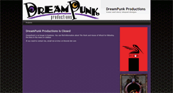 Desktop Screenshot of dreampunk.com