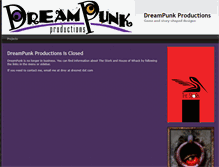 Tablet Screenshot of dreampunk.com